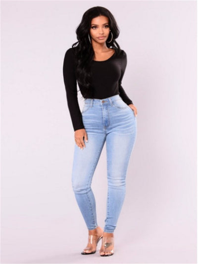 Pack de Jeans Hip Azules Talla Grande - Image 4