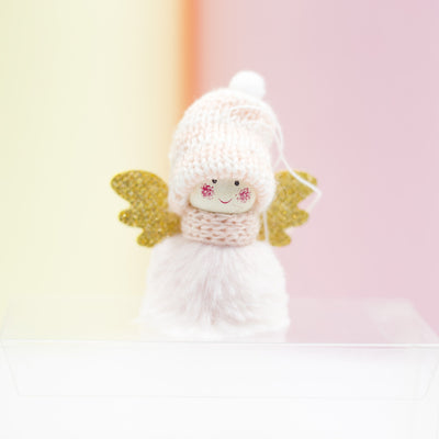 Dije Angelical Navideño de Peluche Suave para Niña - Image 7