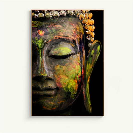 Cuadro Decorativo Retrato Cabeza de Buda - Arte de Meditación - Image 7