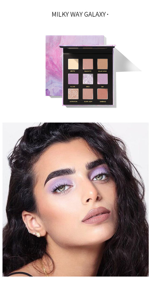 Paleta de Sombras Nacaradas con Purpurina - 9 Colores de Larga Duración - Image 11