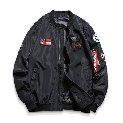 Chaqueta Air Force Deportiva Talla Grande para Hombre - Image 6