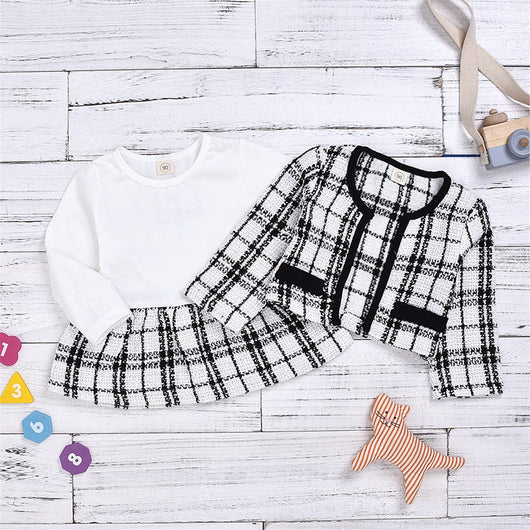 Conjunto Infantil de Dos Piezas con Manga Larga Estilo Delicado - Image 3