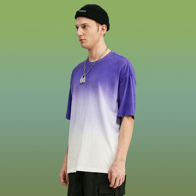 Playera Tie-Dye Personalizada Degradado Oversize Marca Tide - Image 4