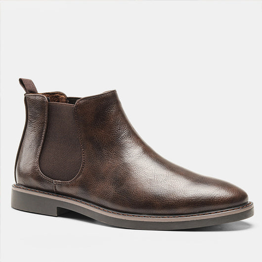 Botas Retro de Cuero Genuino para Hombre - Image 3