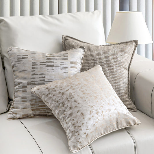 Cojín Jacquard Minimalista para Sofá
