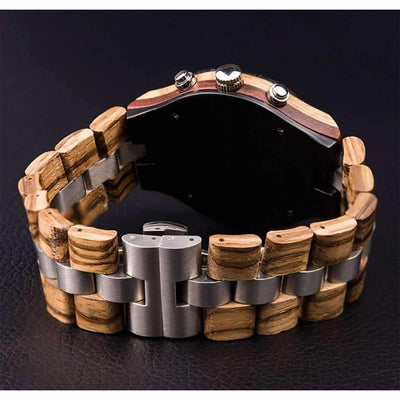 Reloj de Hombre Acero Inoxidable Movimiento Japonés - Elegancia Casual y Negocios - Image 3