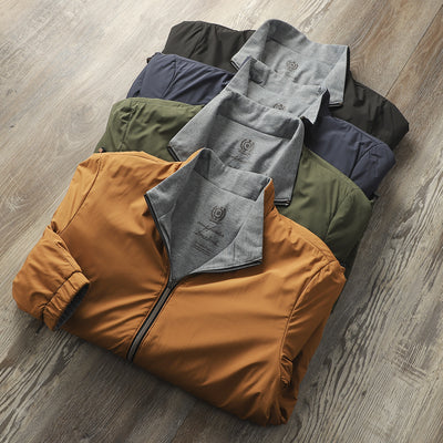 Chaqueta Business Casual Premium para Hombre con Cuello de Pie - Image 11