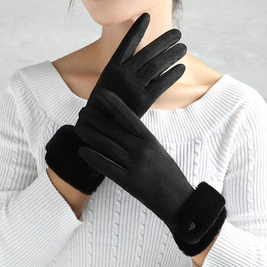 Guantes de Gamuza con Dedos Táctiles - Calidez Total - Image 5