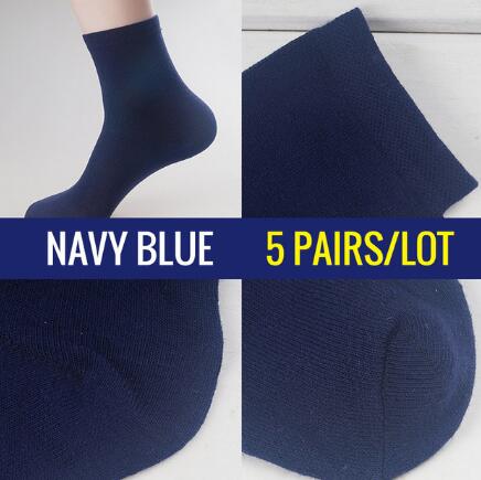 Pack 5 Pares de Calcetines Ejecutivos para Hombre en Algodón Premium - Negros y Blancos