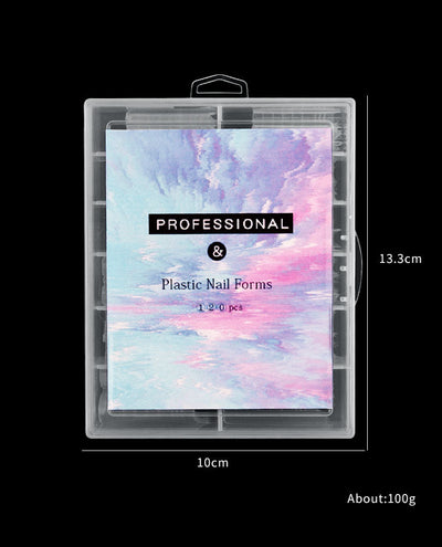 Molde de Cristal para Extensiones de Uñas sin Soporte de Papel - Image 13