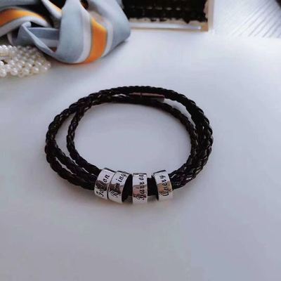 Pulsera de Plata 925 Personalizable con Letras - Image 3