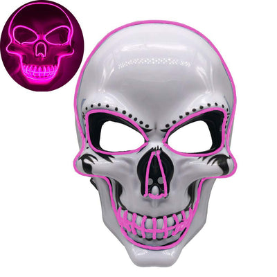 Máscara de Calavera LED Luminosa para Halloween - Image 14
