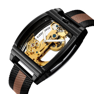 Reloj Mecánico de Cristal Hueco - Image 7
