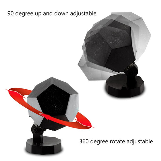 Proyector de Cielo Estrellado 3D - Lámpara Nocturna LED con Carga USB - Image 2