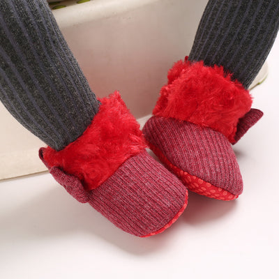 Botitas de Nieve para Bebés 0-1 Años con Diseño de Moño Tejido - Image 23