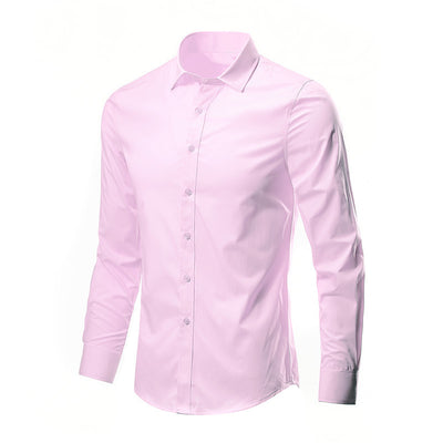 Camisa Casual Blanca para Hombre - Diseño Liso Versátil - Image 8