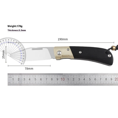Cuchillo de Camping Multifuncional de Alta Dureza - Portátil y Resistente - Image 6