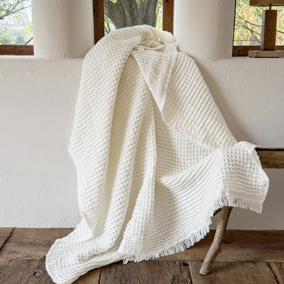 Manta Polar Suave con Patrón de Gofres - Lavable para Sofá y Dormitorio - Image 10