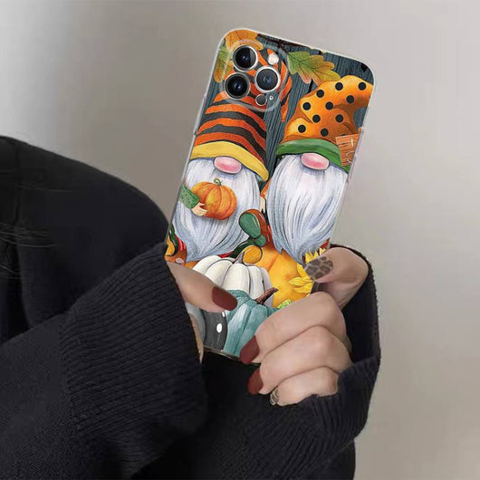 Funda para Celular Pareja Halloween Calabaza Luminosa - Image 9