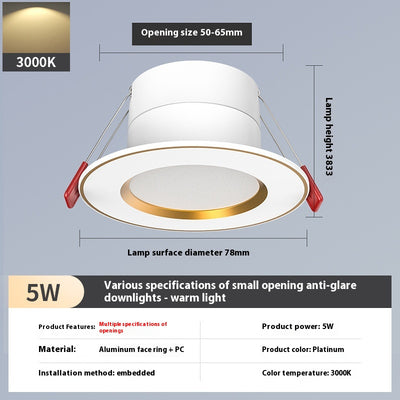 Foco Empotrado LED Ojo de Buey para Interiores - Image 18
