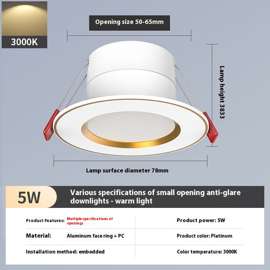 Foco Empotrado LED Ojo de Buey para Interiores - Image 18