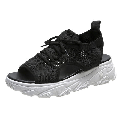 Sandalias Deportivas Mujer Plataforma Gruesa Malla Transpirable Comodidad Total - Image 4