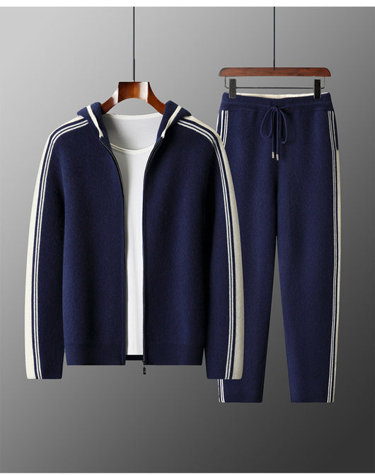Cardigan Deportivo con Capucha y Combinación de Colores - Image 21