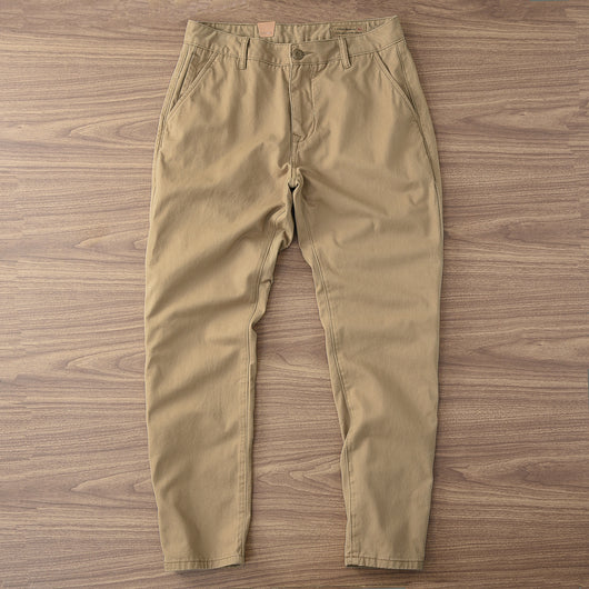 Pantalones Casuales de Algodón Twill para Hombre - Corte Recto y Cómodo - Image 8