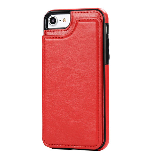 Funda Adhesiva de Cuero con Patrón Crazy Horse para Teléfono Móvil - Image 9