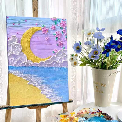 Kit Pintura al Óleo Digital DIY - Cuadros Hechos a Mano