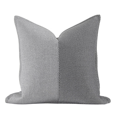 Sofá Cuadrado de Lujo Minimalista con Cojín Plateado - Image 9