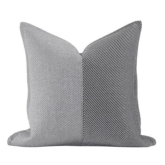 Sofá Cuadrado de Lujo Minimalista con Cojín Plateado - Image 9