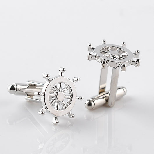 Gemelos Náuticos Timón - Estilo y Personalidad para Hombres - Image 10