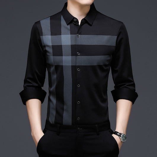 Camisa Ejecutiva Sin Planchado para Hombre - Transpirable y Elástica - Image 5