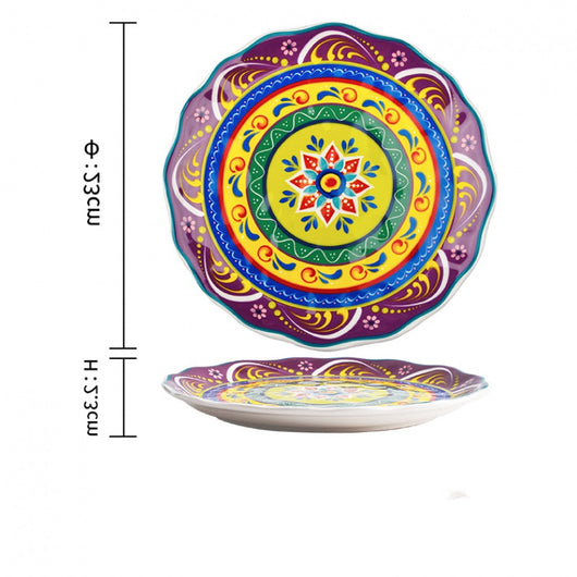 Plato Occidental para Bife con Acabado Cerámico Esmaltado - Image 17