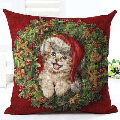 Almohada Navideña con Diseño Infantil - Image 12