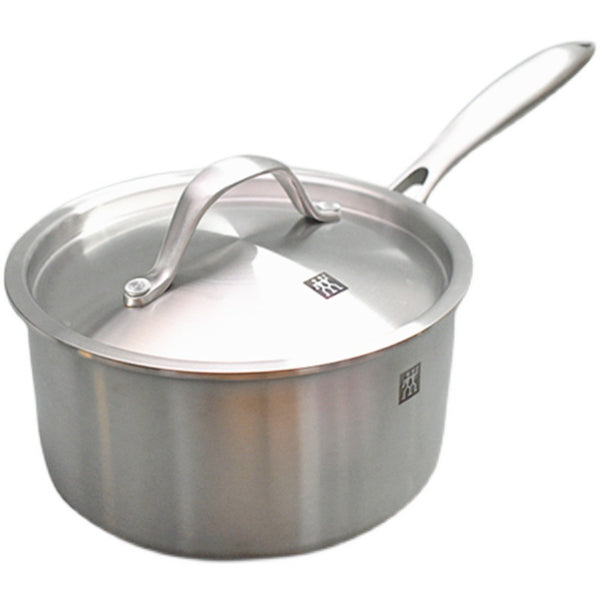 Juego de Ollas de Acero Inoxidable Alemán 16-18cm para Leche y Cocina