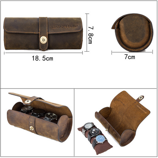 Bolsa Multifuncional de Cuero para Relojes - Image 6