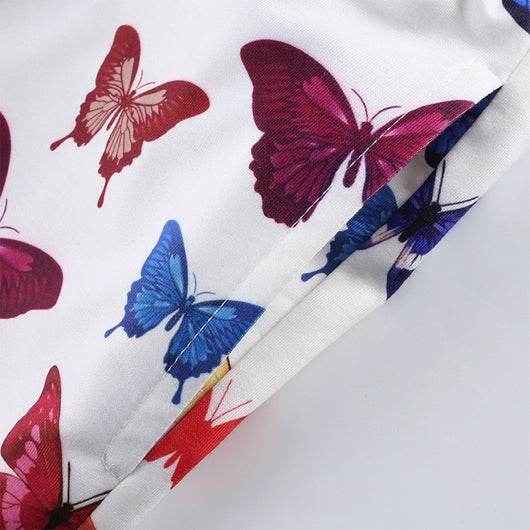 Conjunto de Sudadera y Pantalón con Estampado de Mariposas - Image 8