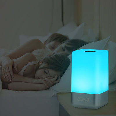 Lámpara Despertador Inteligente LED con Luz Amanecer y Colores Personalizables - Image 6
