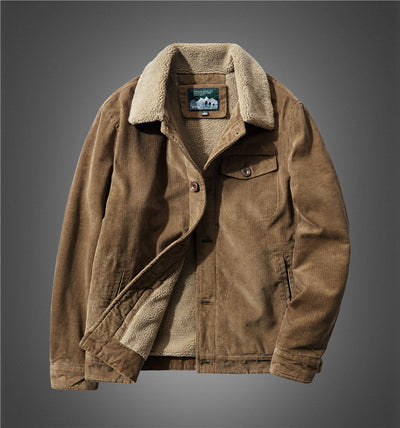 Chaqueta Casual Oversize para Hombre con Rayas Finas - Image 17