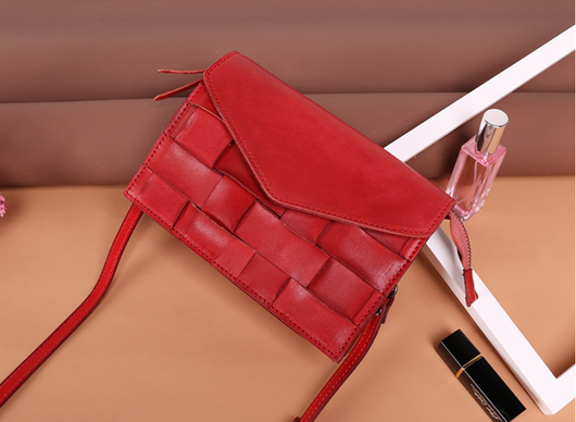 Bolso de Cuero Curtido al Vegetal con Correa de Hombro - Image 16