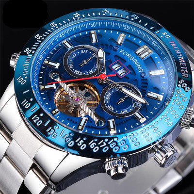 Reloj Automático Tourbillon Multifuncional de Precisión - Image 4