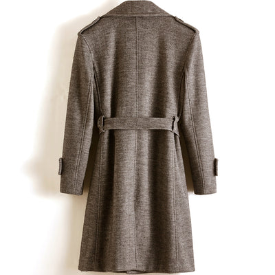 Abrigo de Lana Cruzado: Elegancia Atemporal - Image 10
