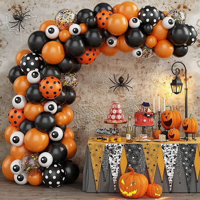 Juego de Globos de Látex y Aluminio para Halloween - Image 11