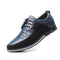Zapatos Casuales para Hombre con Punta Redonda y Cordones