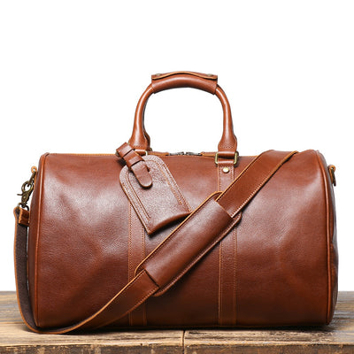 Bolsa Crossbody de Cuero Genuino para Hombre - Gym y Viajes - Image 26