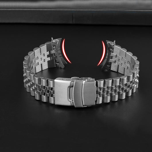 Pulsera de Acero Inoxidable Macizo con Cinco Cuentas para Buceo - Image 2