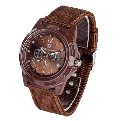 Reloj Táctico Militar Gemius Army Sport Esfera Redonda Movimiento Cuarzo Correa Nylon - Image 11