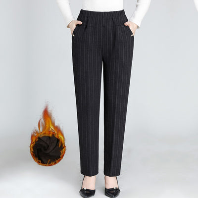 Pantalones Rectos Talla Grande para Adultos Mayores - Corte Holgado y Tela Gruesa - Image 16